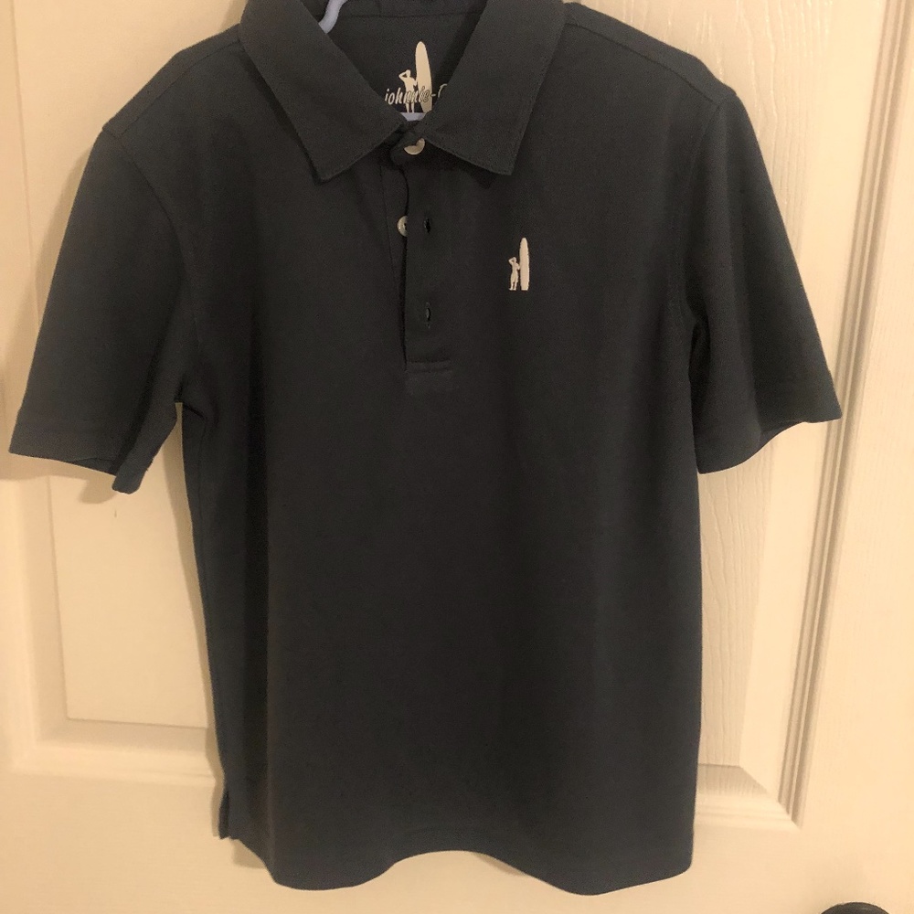Boys’ Johnnie-O Short Sleeved Prep Performance Polo- Navy